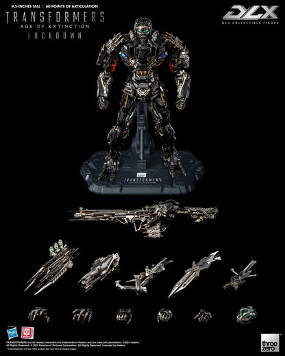 BACK ORDER – THREEZERO TRANSFORMERS: AGE OF EXTINCTION DLX LOCKDOWN