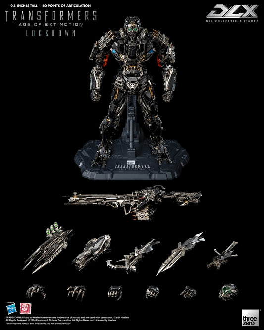 BACK ORDER – THREEZERO TRANSFORMERS: AGE OF EXTINCTION DLX LOCKDOWN