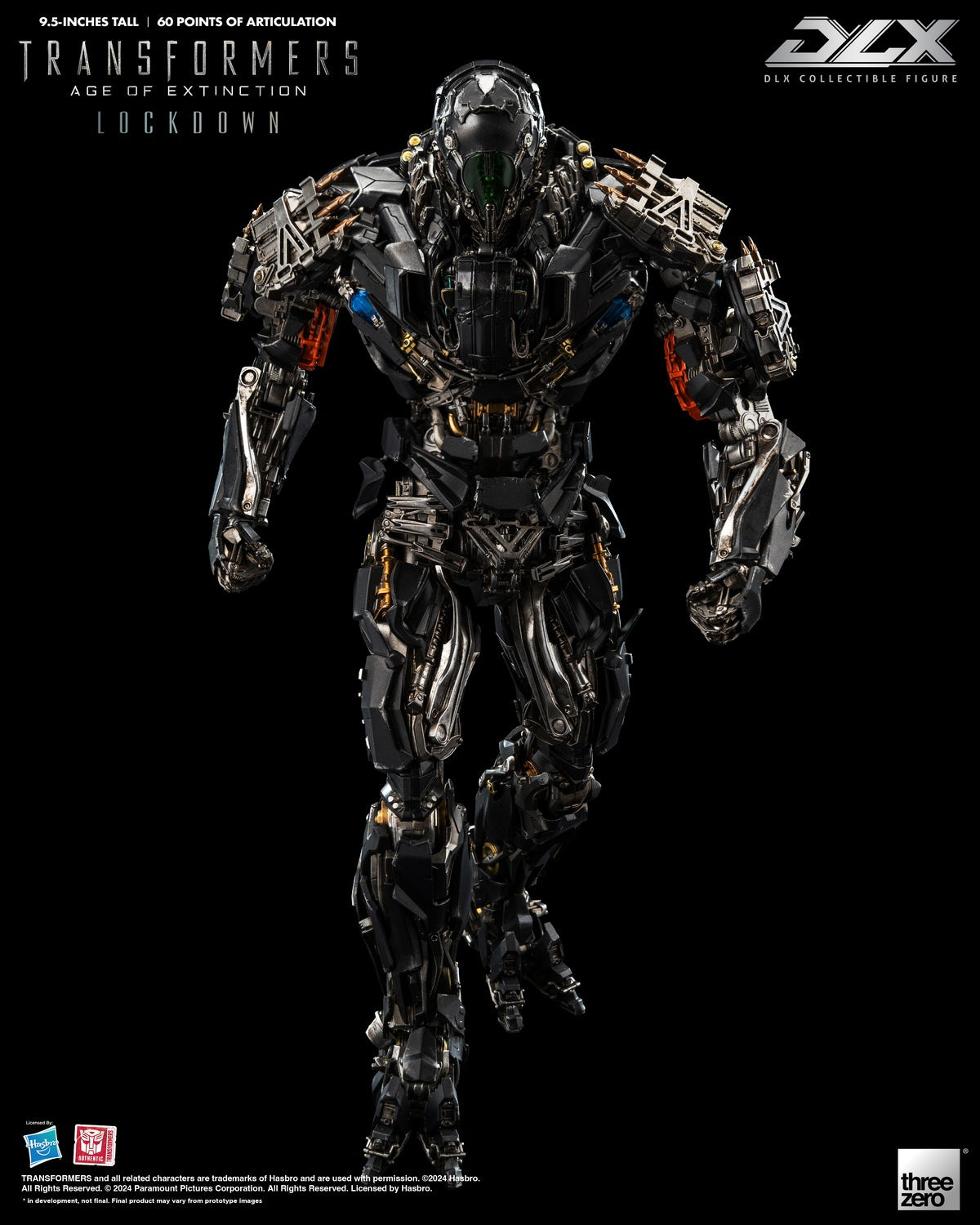 BACK ORDER – THREEZERO TRANSFORMERS: AGE OF EXTINCTION DLX LOCKDOWN