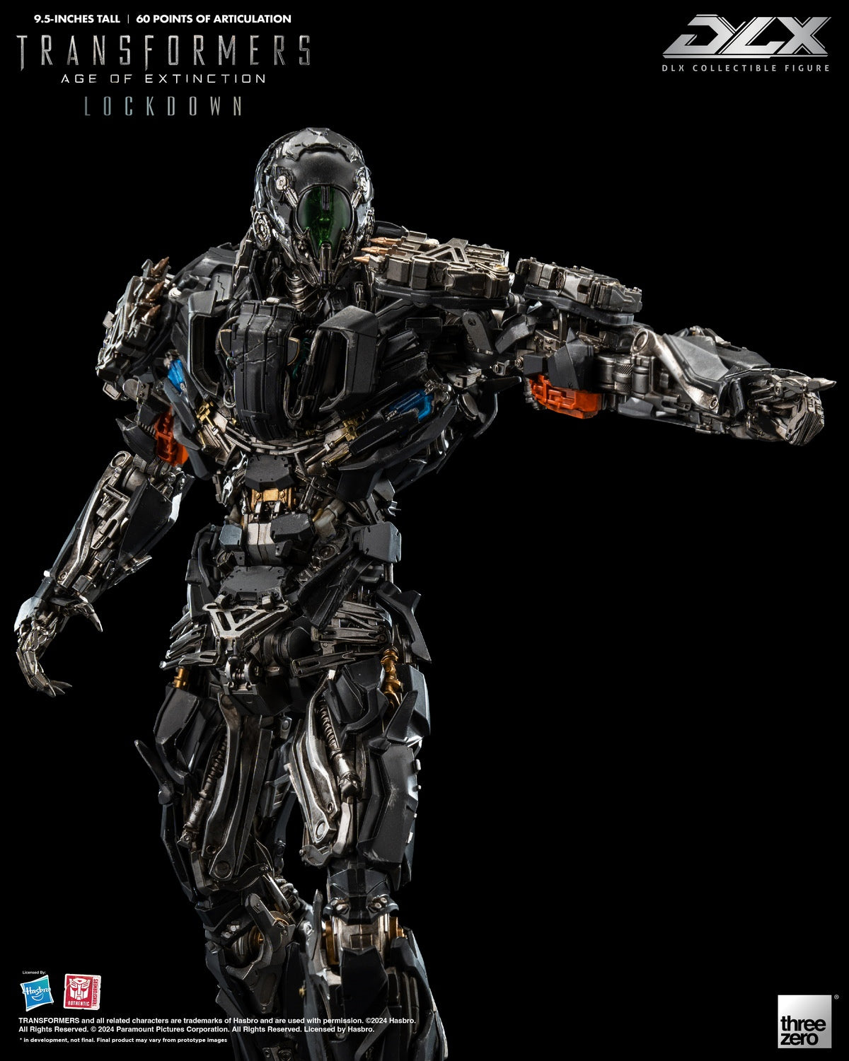 BACK ORDER – THREEZERO TRANSFORMERS: AGE OF EXTINCTION DLX LOCKDOWN