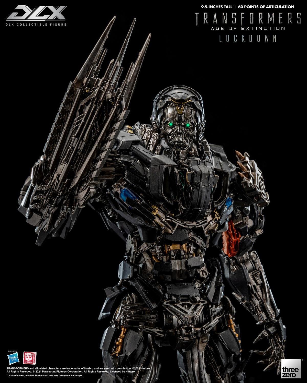 BACK ORDER – THREEZERO TRANSFORMERS: AGE OF EXTINCTION DLX LOCKDOWN