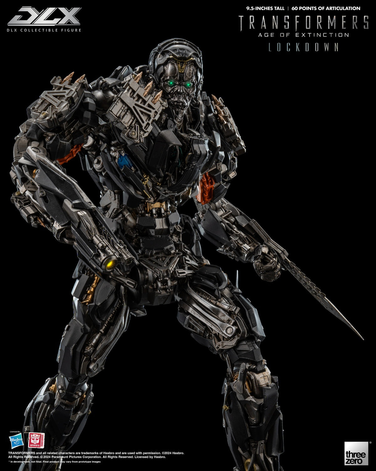 BACK ORDER – THREEZERO TRANSFORMERS: AGE OF EXTINCTION DLX LOCKDOWN