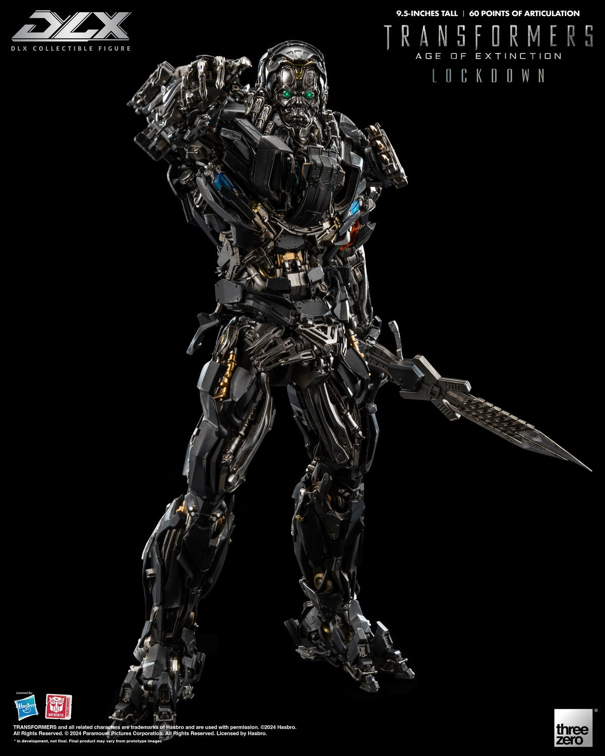 BACK ORDER – THREEZERO TRANSFORMERS: AGE OF EXTINCTION DLX LOCKDOWN