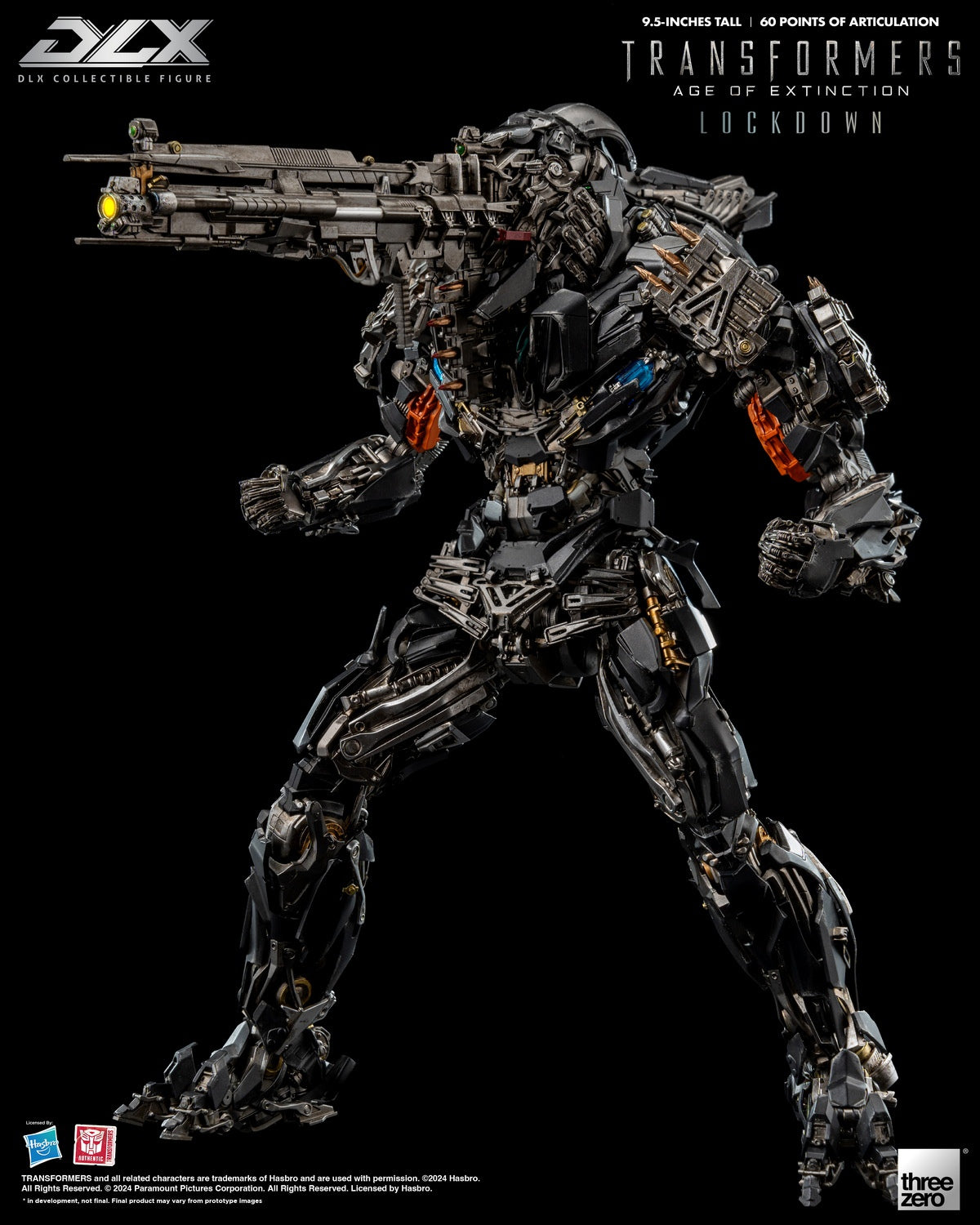 BACK ORDER – THREEZERO TRANSFORMERS: AGE OF EXTINCTION DLX LOCKDOWN