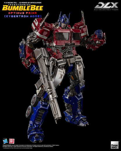 BACK ORDER – THREEZERO TRANSFORMERS: BUMBLEBEE DLX OPTIMUS PRIME CYBERTRON MODE