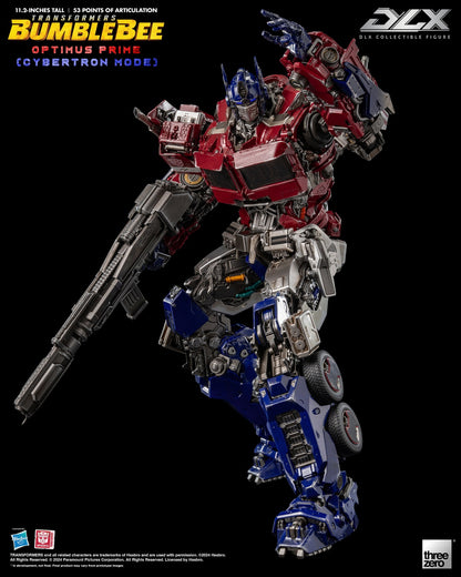 BACK ORDER – THREEZERO TRANSFORMERS: BUMBLEBEE DLX OPTIMUS PRIME CYBERTRON MODE