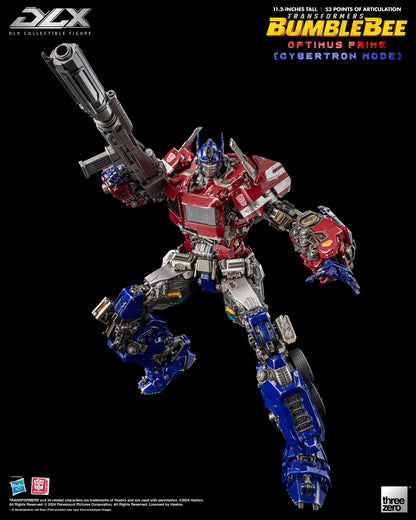 BACK ORDER – THREEZERO TRANSFORMERS: BUMBLEBEE DLX OPTIMUS PRIME CYBERTRON MODE