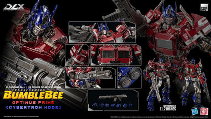 BACK ORDER – THREEZERO TRANSFORMERS: BUMBLEBEE DLX OPTIMUS PRIME CYBERTRON MODE