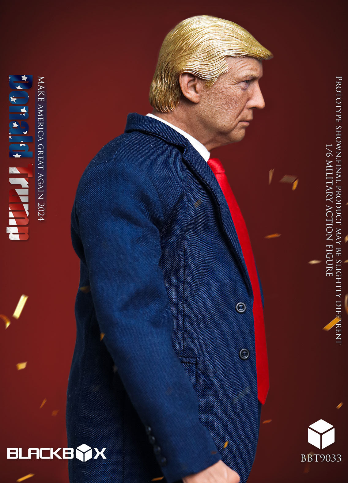 PRE ORDER – 1/6 BLACK BOX TOYS CELEBRITY SERIES DONALD TRUMP