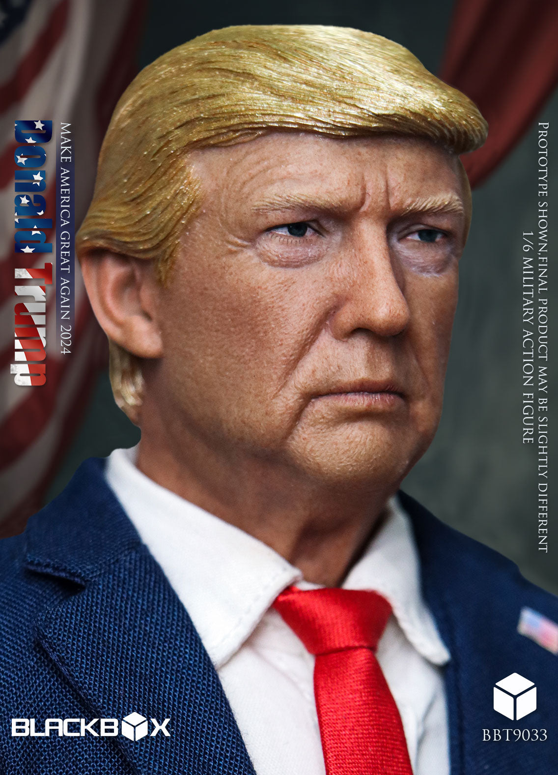 PRE ORDER – 1/6 BLACK BOX TOYS CELEBRITY SERIES DONALD TRUMP