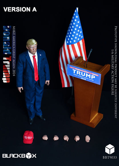 PRE ORDER – 1/6 BLACK BOX TOYS CELEBRITY SERIES DONALD TRUMP