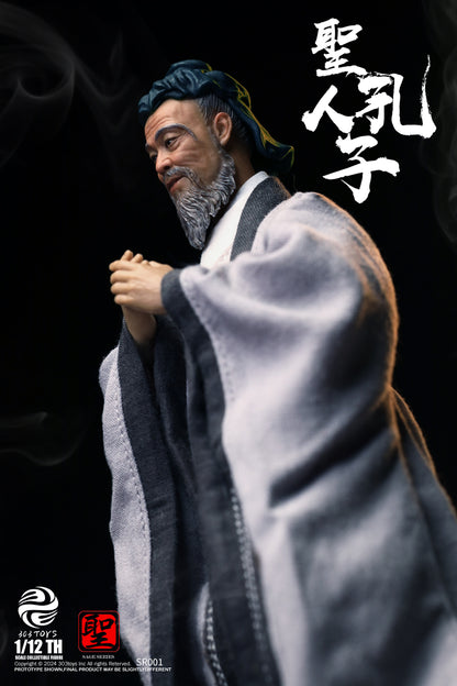 PRE ORDER – 1/12 303TOYS SAGE SERIES CONFUCIUS THE SAGE TEACHER ( STANDARD ) SR001