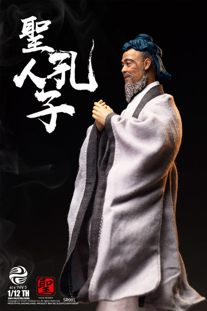 PRE ORDER – 1/12 303TOYS SAGE SERIES CONFUCIUS THE SAGE TEACHER ( STANDARD ) SR001