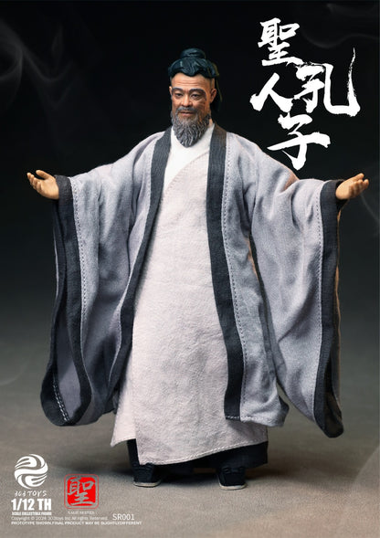 PRE ORDER – 1/12 303TOYS SAGE SERIES CONFUCIUS THE SAGE TEACHER ( STANDARD ) SR001