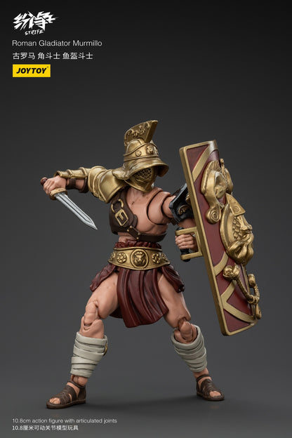 PRE ORDER – 1/18 JOYTOY STRIFE - ROMAN GLADIATOR MURMILLO JT00492