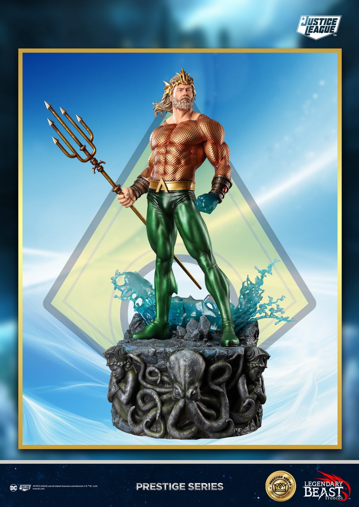 PRE ORDER – 1/3 LEGENDARY BEAST STUDIOS AQUAMAN LBSPS2AQUV201 PREMIER EDITION