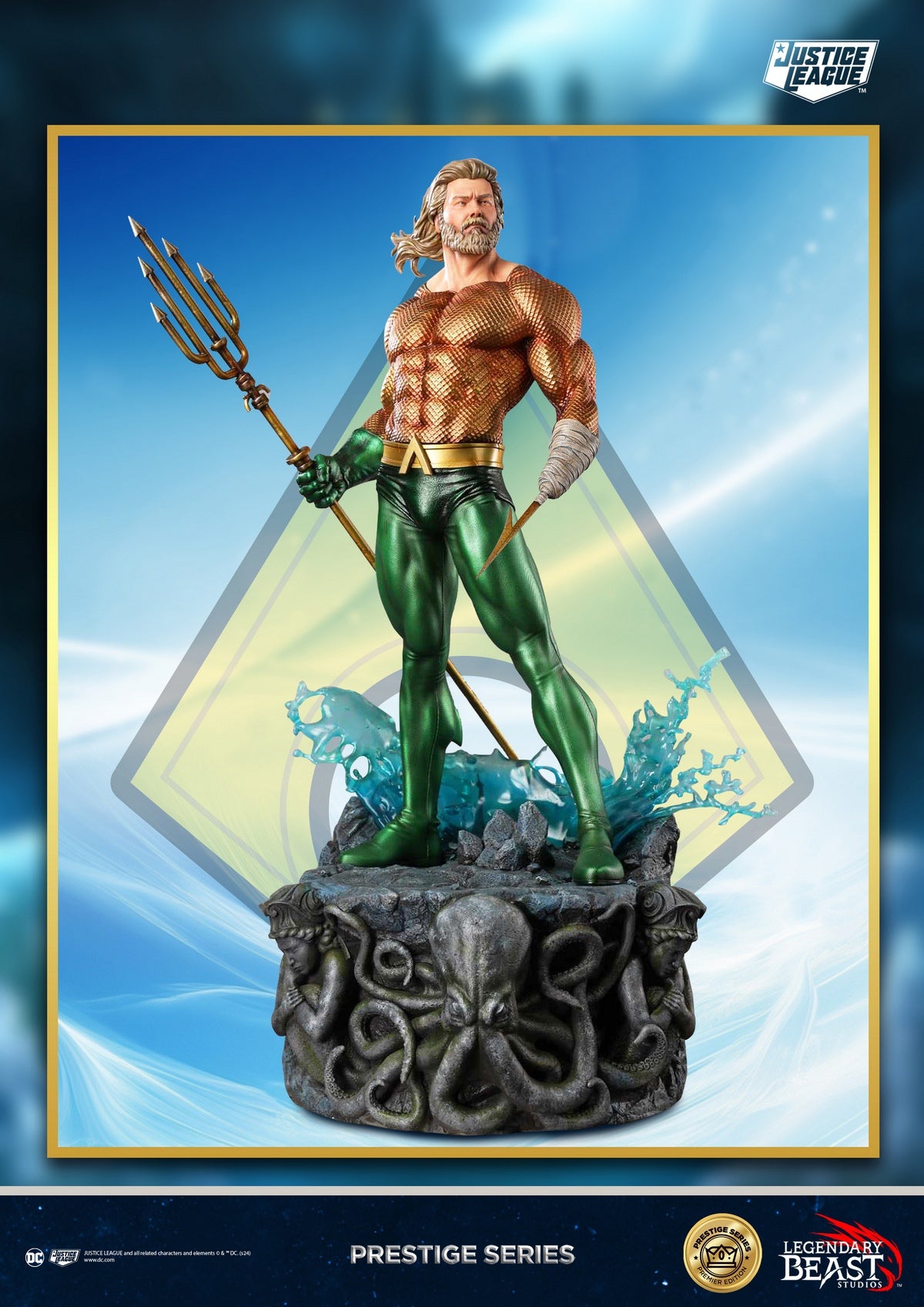 PRE ORDER – 1/3 LEGENDARY BEAST STUDIOS AQUAMAN LBSPS2AQUV201 PREMIER EDITION