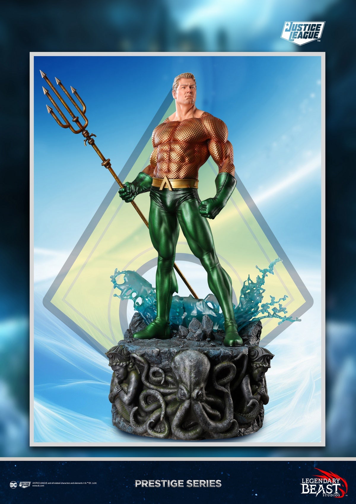 PRE ORDER – 1/3 LEGENDARY BEAST STUDIOS AQUAMAN LBSPS2AQUV201 PREMIER EDITION