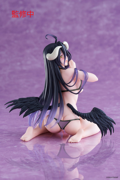 PRE ORDER – OVERLORD DESKTOP CUTE FIGURE - ALBEDO (SWIMSUIT VER.) RENEWAL EDITION