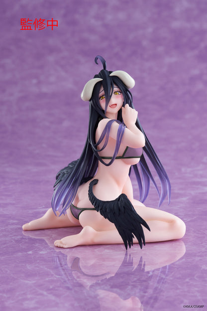 PRE ORDER – OVERLORD DESKTOP CUTE FIGURE - ALBEDO (SWIMSUIT VER.) RENEWAL EDITION