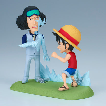 BACK ORDER – ONE PIECE WORLD COLLECTABLE FIGURE LOG STORIES - MONKEY Ｄ. LUFFY VS KUZAN