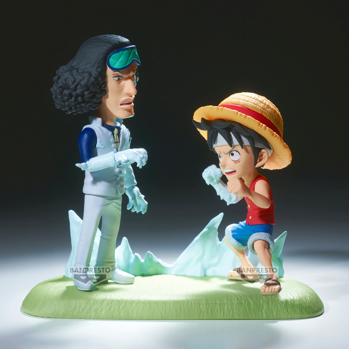 BACK ORDER – ONE PIECE WORLD COLLECTABLE FIGURE LOG STORIES - MONKEY Ｄ. LUFFY VS KUZAN