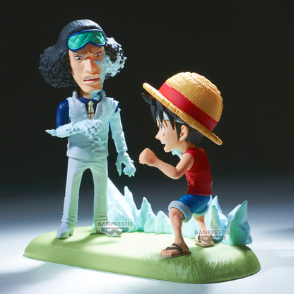 BACK ORDER – ONE PIECE WORLD COLLECTABLE FIGURE LOG STORIES - MONKEY Ｄ. LUFFY VS KUZAN