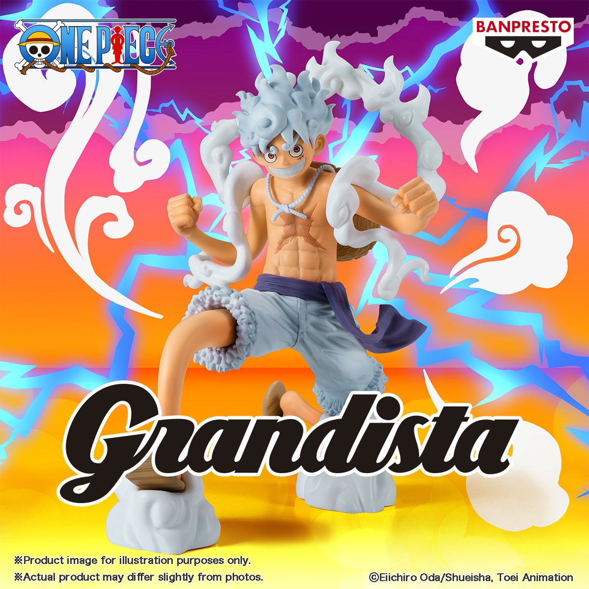 PRE ORDER – ONE PIECE GRANDISTA - MONKEY Ｄ. LUFFY GEAR 5