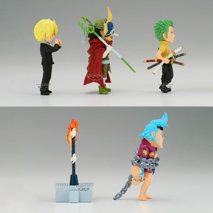 PRE ORDER – 【OVERSEA LIMITED】ONE PIECE WORLD COLLECTABLE FIGURE - ENIES LOBBY 2  - 5 pcs/set  + 1