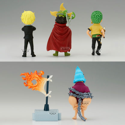 PRE ORDER – 【OVERSEA LIMITED】ONE PIECE WORLD COLLECTABLE FIGURE - ENIES LOBBY 2  - 5 pcs/set  + 1