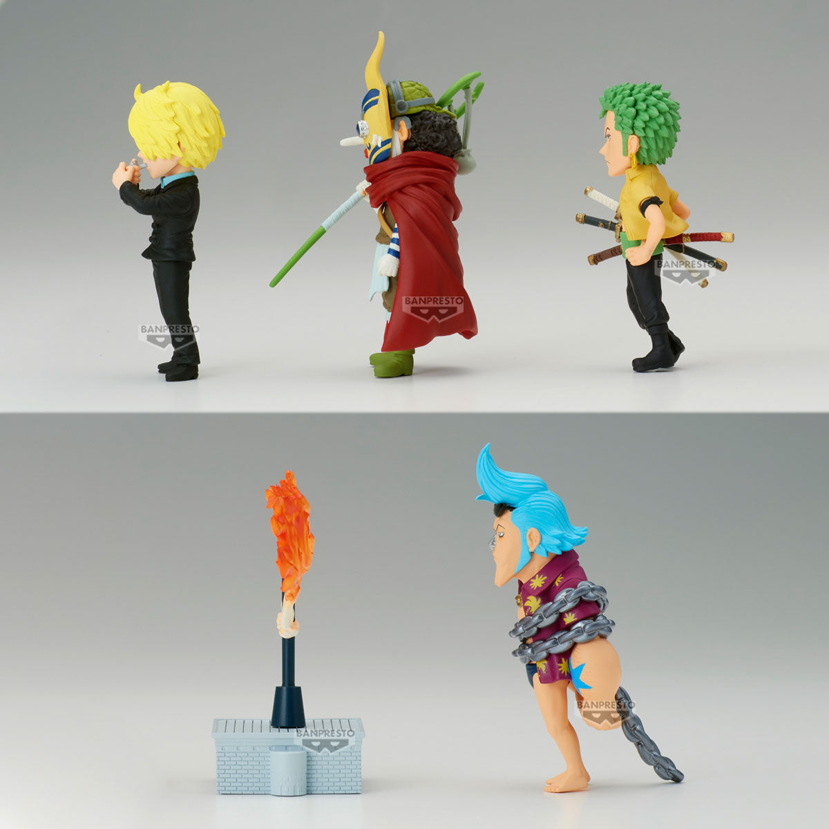 PRE ORDER – 【OVERSEA LIMITED】ONE PIECE WORLD COLLECTABLE FIGURE - ENIES LOBBY 2  - 5 pcs/set  + 1