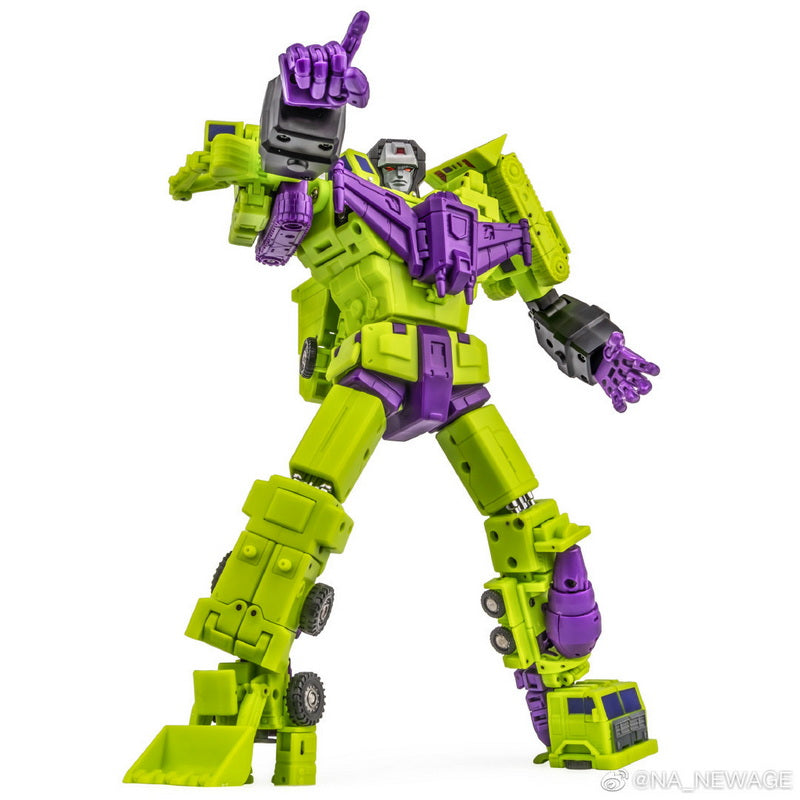 PRE ORDER – DEVASTATOR H34 FUSION HEPHAESTUS REISSUE GIFT BOX SET (INCLUDES A TRUMPET BONUS)