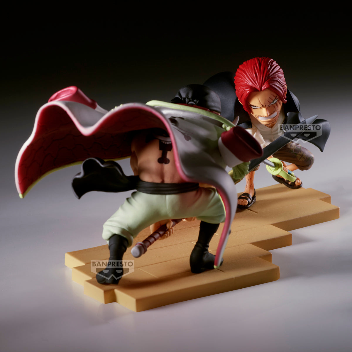 BACK ORDER – ONE PIECE WORLD COLLECTABLE FIGURE LOG STORIES - EDWARD NEWGATE VS SHANKS