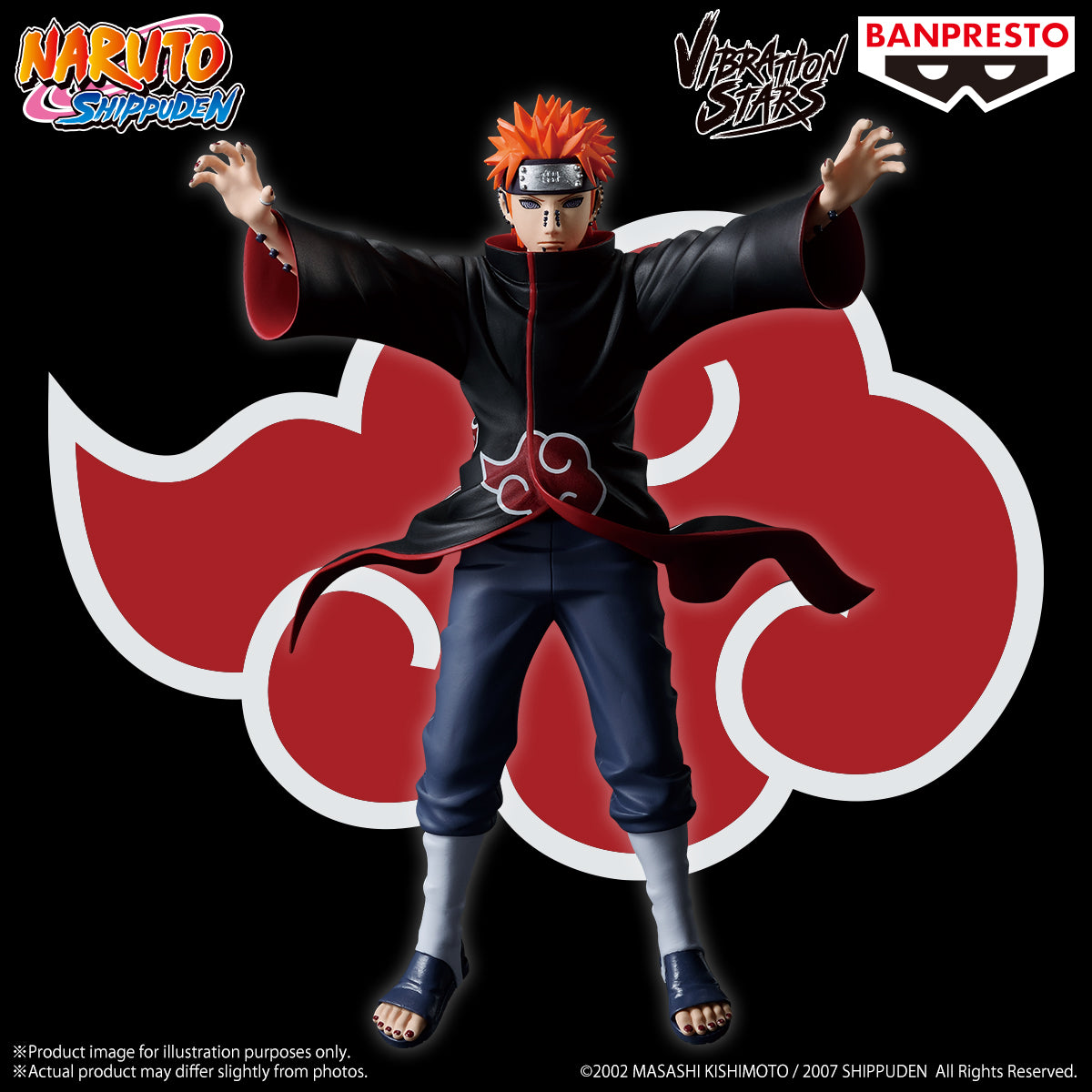 PRE ORDER – NARUTO SHIPPUDEN VIBRATION STARS - KAKUZU & PAIN - (B: PAIN )