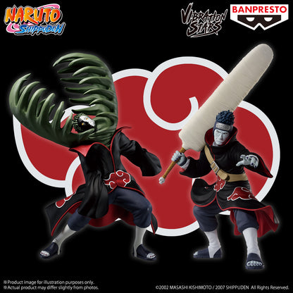 PRE ORDER – NARUTO SHIPPUDEN VIBRATION STARS - ZETSU & KISAME HOSHIGAKI - (A: ZETSU )