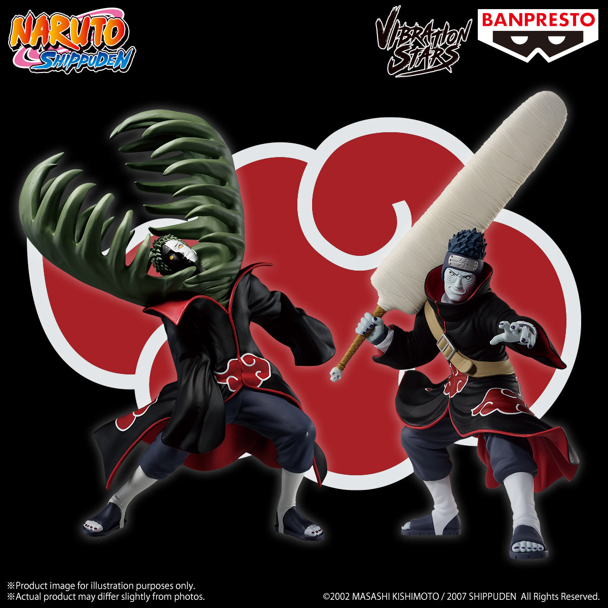 PRE ORDER – NARUTO SHIPPUDEN VIBRATION STARS - ZETSU & KISAME HOSHIGAKI - (B: KISAME HOSHIGAKI )