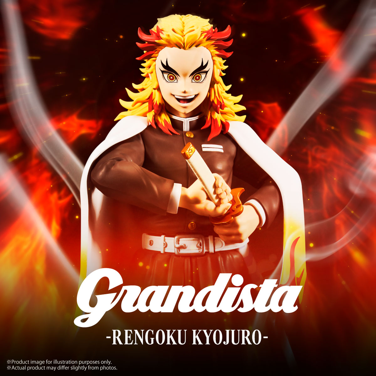 PRE ORDER – DEMON SLAYER: KIMETSU NO YAIBA GRANDISTA - KYOJURO RENGOKU