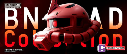 BACK ORDER – BN HEAD COLLECTION VOL.3 MS-06S ZAKU II CHAR AZNABLE'S CUSTOM MOBILE SUIT