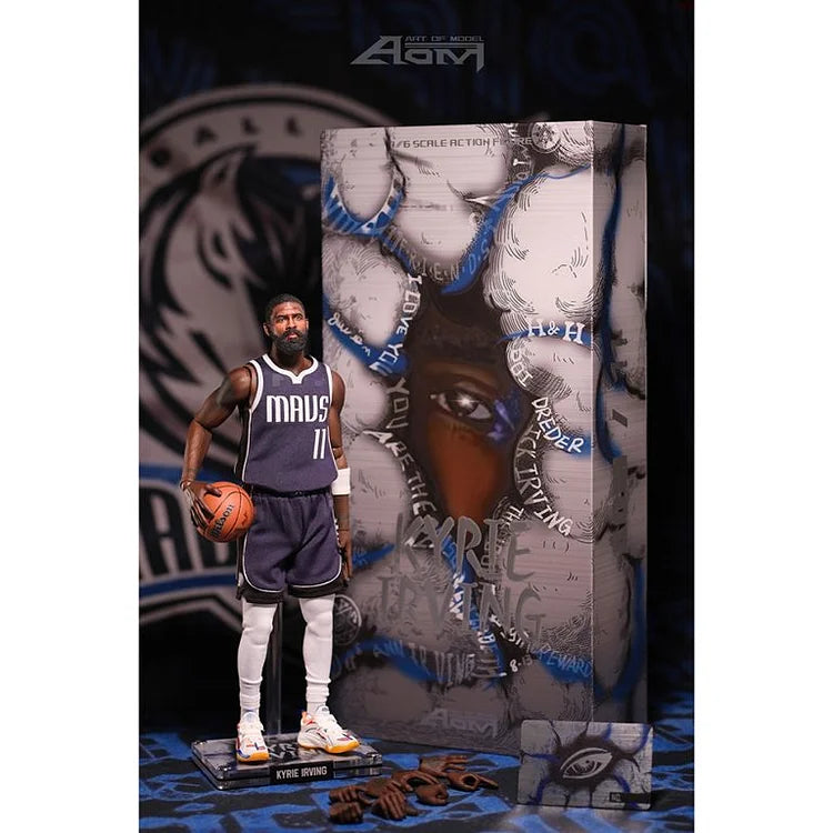 PRE ORDER – 1/6 AOM TOYS AOM-KIMPS KYRIE IRVING MAVERICKS PLAYOFFS SET