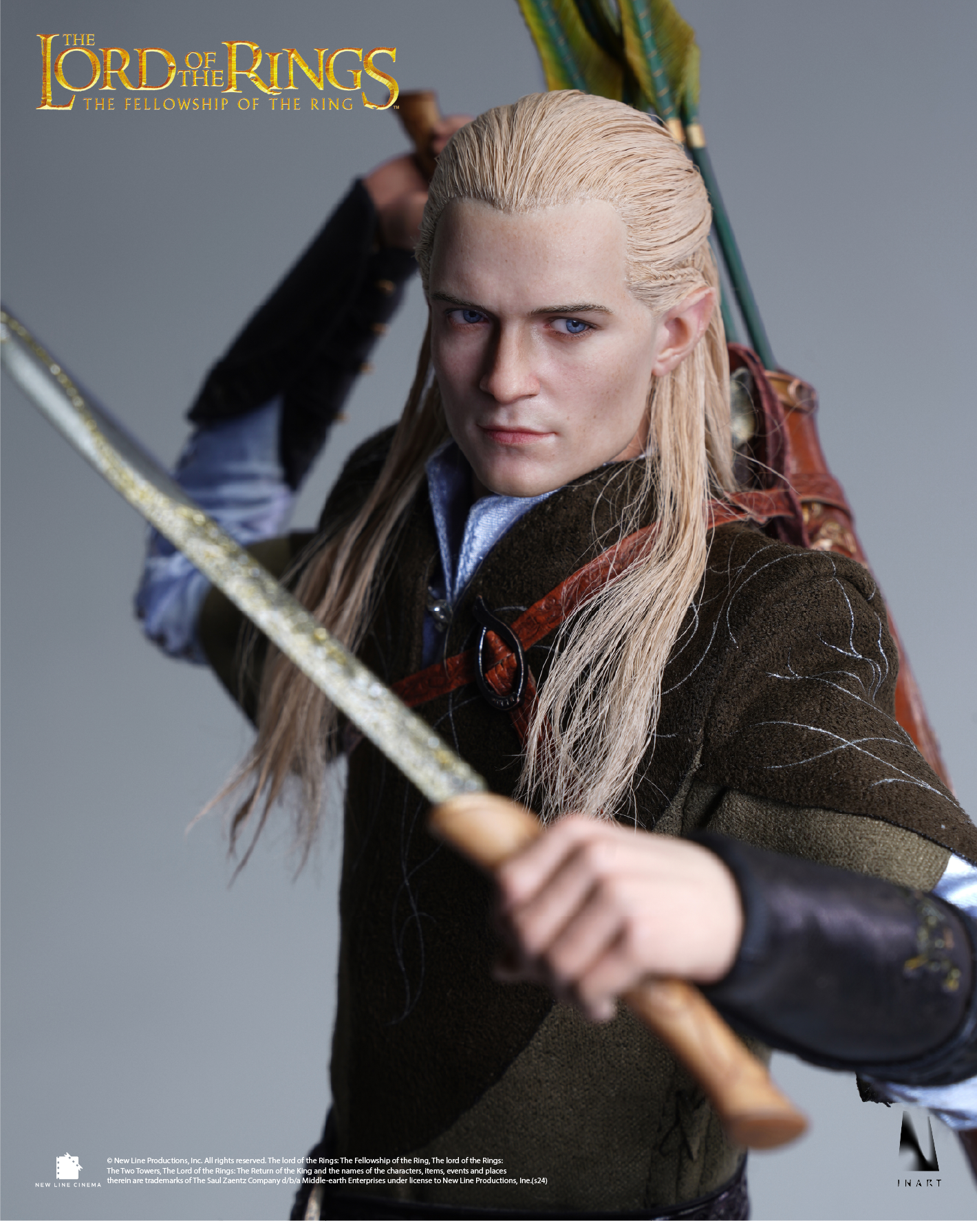 PRE ORDER – 1/6 INART - THE LORD OF THE RINGS THE FELLOWSHIP OF THE RING - LEGOLAS