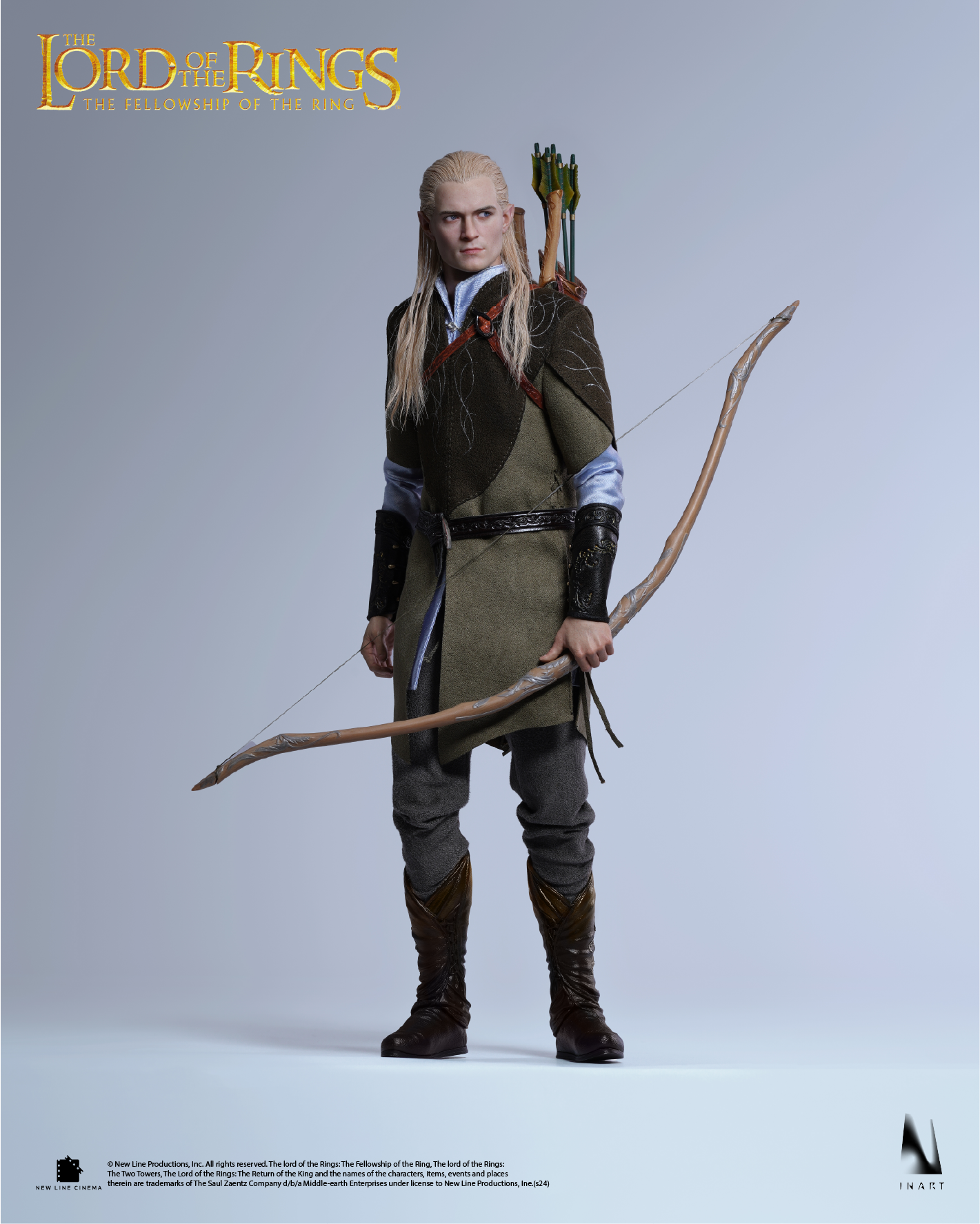 PRE ORDER – 1/6 INART - THE LORD OF THE RINGS THE FELLOWSHIP OF THE RING - LEGOLAS