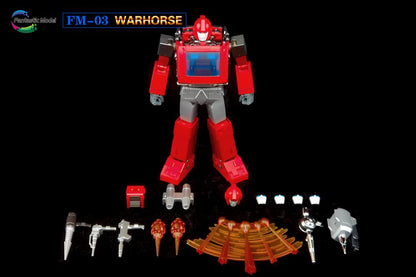 PRE ORDER – FANSTOYS - FANTASTIC MODEL FM-03 WARHORSE - IRONHIDE