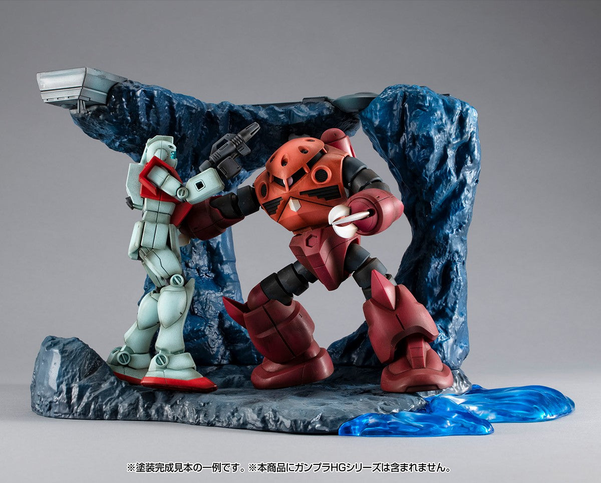 PRE ORDER – REALISTIC MODEL SERIES MOBILE SUIT GUNDAM G STRUCTURE 【 GS01 】 TRAGEDY IN JABURO （ MATERIAL COLOR EDITION ）