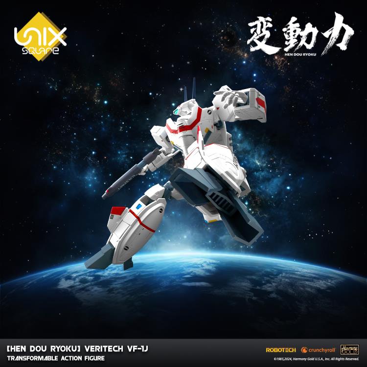 BACK ORDER – [HEN DOU RYOKU] VERITECH VF-1J TRANSFORMABLE ACTION FIGURE