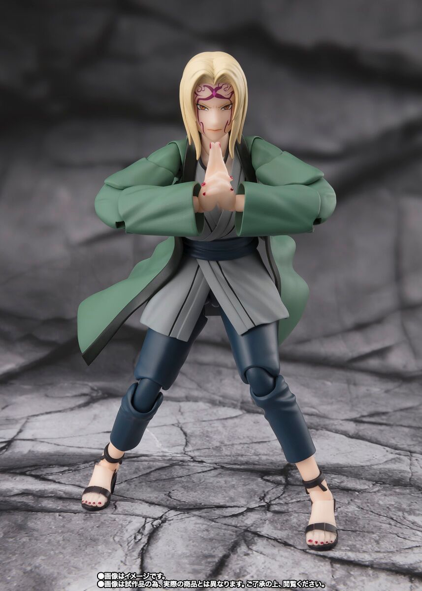 PRE ORDER – S.H.FIGUARTS TSUNADE - THE LEGENDARY MEDICAL NINJA