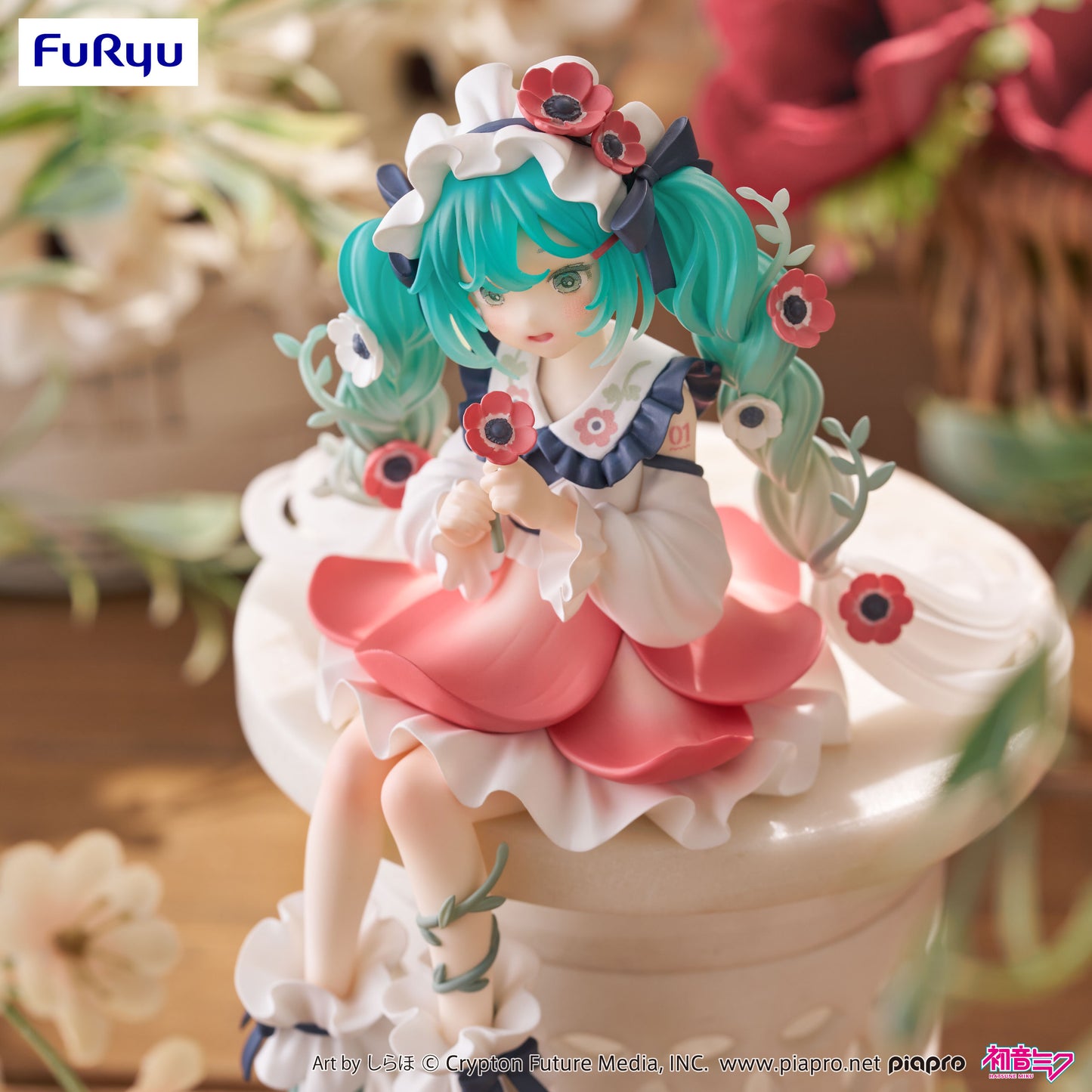 PRE ORDER – HATSUNE MIKU NOODLE STOPPER FIGURE - FLOWER FAIRY ANEMONE