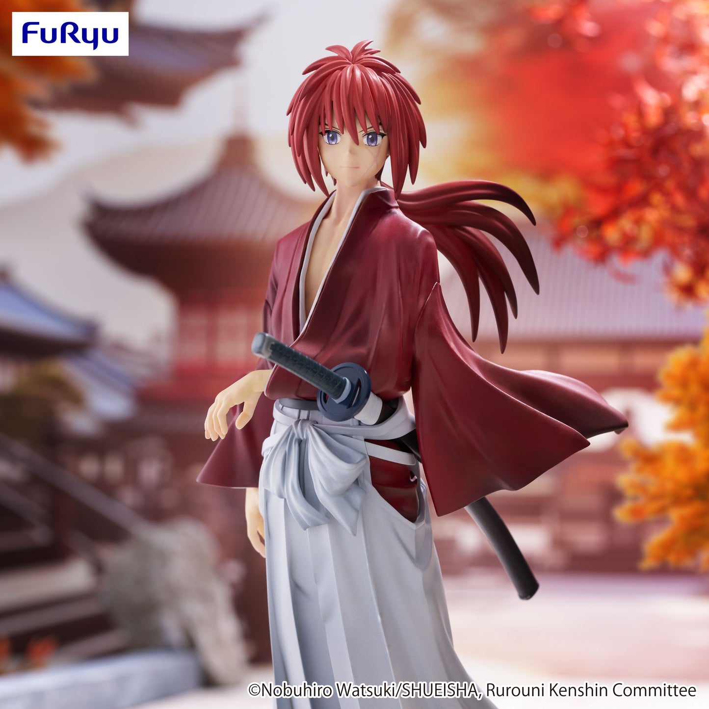 PRE ORDER – RUROUNI KENSHIN : MEIJI KENKAKU ROMANTAN TRIO-TRY-IT FIGURE - KENSHIN HIMURA