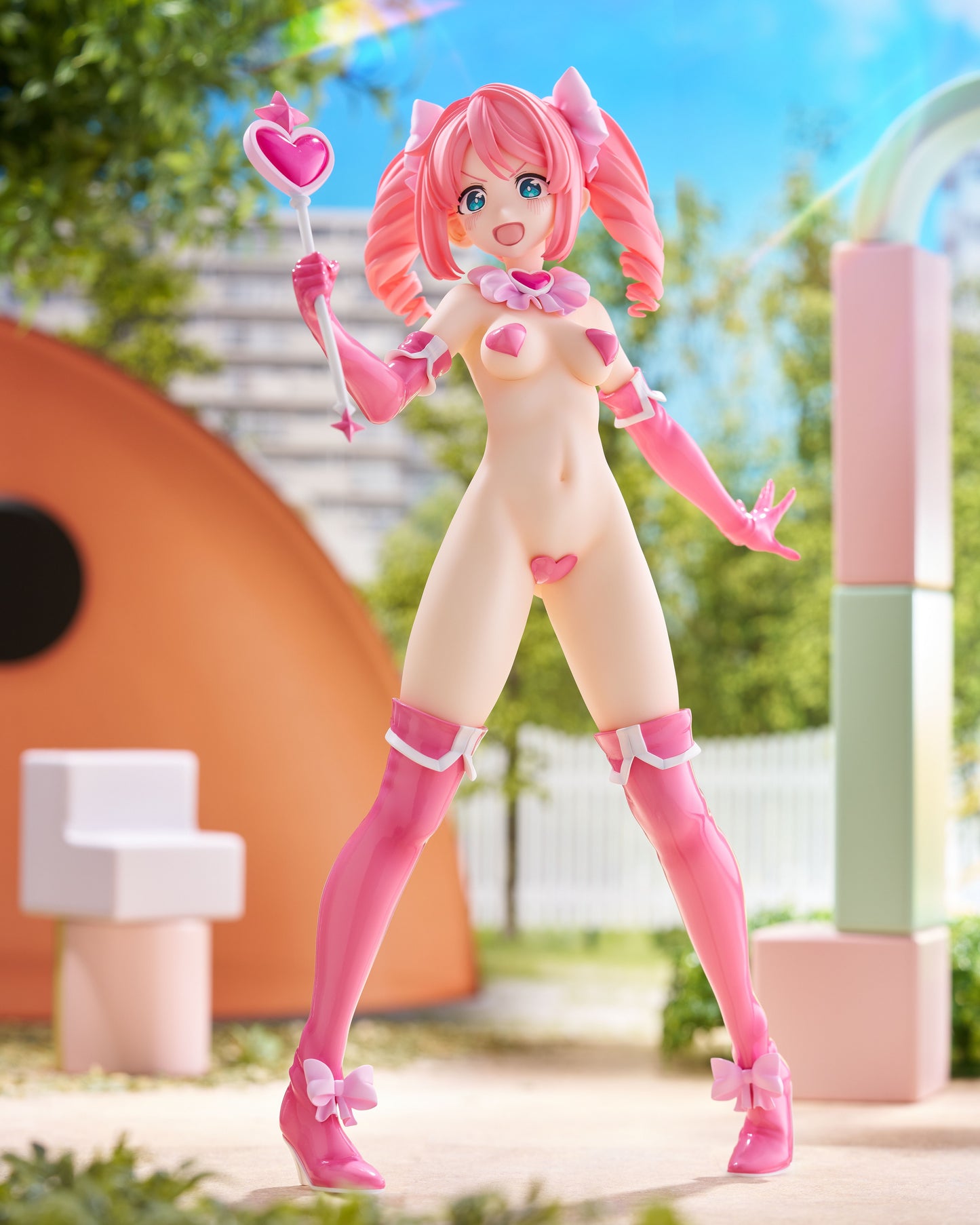 PRE ORDER – [18+] 1/7 GUSHING OVER MAGICAL GIRLS, MAGIA MAGENTA AMIAMI LIMITED VER.