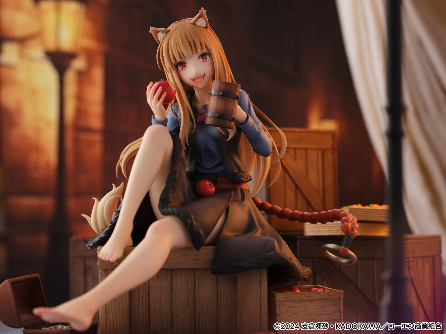 PRE ORDER – 1/7 SPICE AND WOLF : MERCHANT MEETS THE WISE WOLF - HOLO