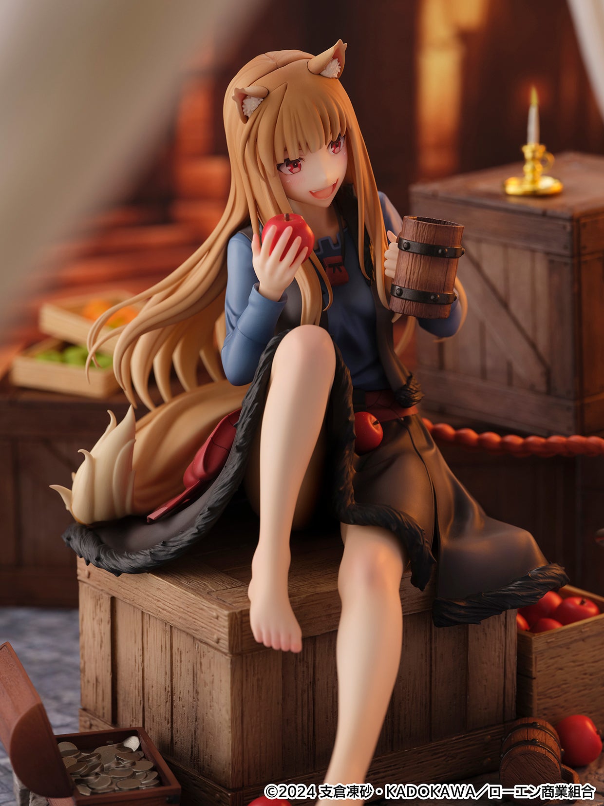 PRE ORDER – 1/7 SPICE AND WOLF : MERCHANT MEETS THE WISE WOLF - HOLO